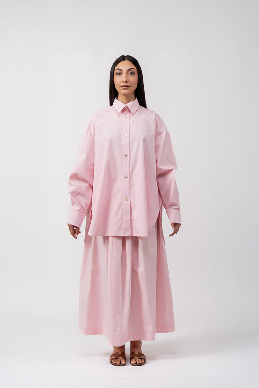 CANDYROSE SHIRT AND SKIRT SET