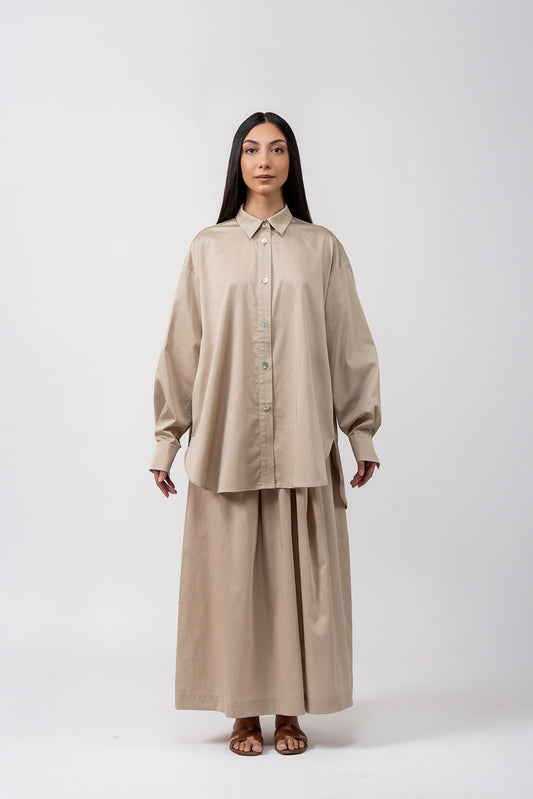 DUNE SHIRT AND SKIRT SET