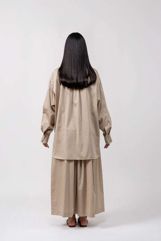 DUNE SHIRT AND SKIRT SET