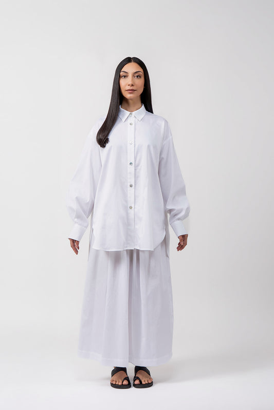 GLACIER SHIRT AND SKIRT SET